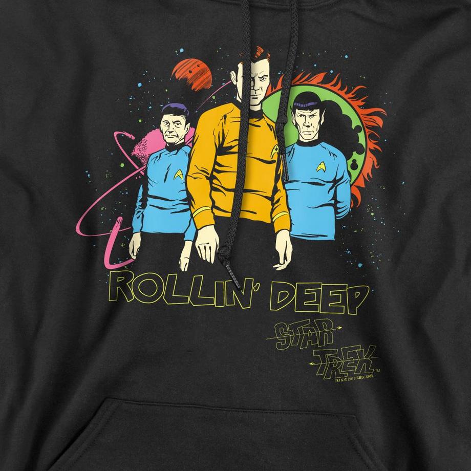 Star Trek Felpa con cappuccio Rollin Deep  