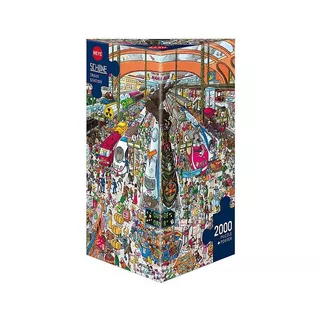 Heye  Puzzle Train Station (2000Teile) 