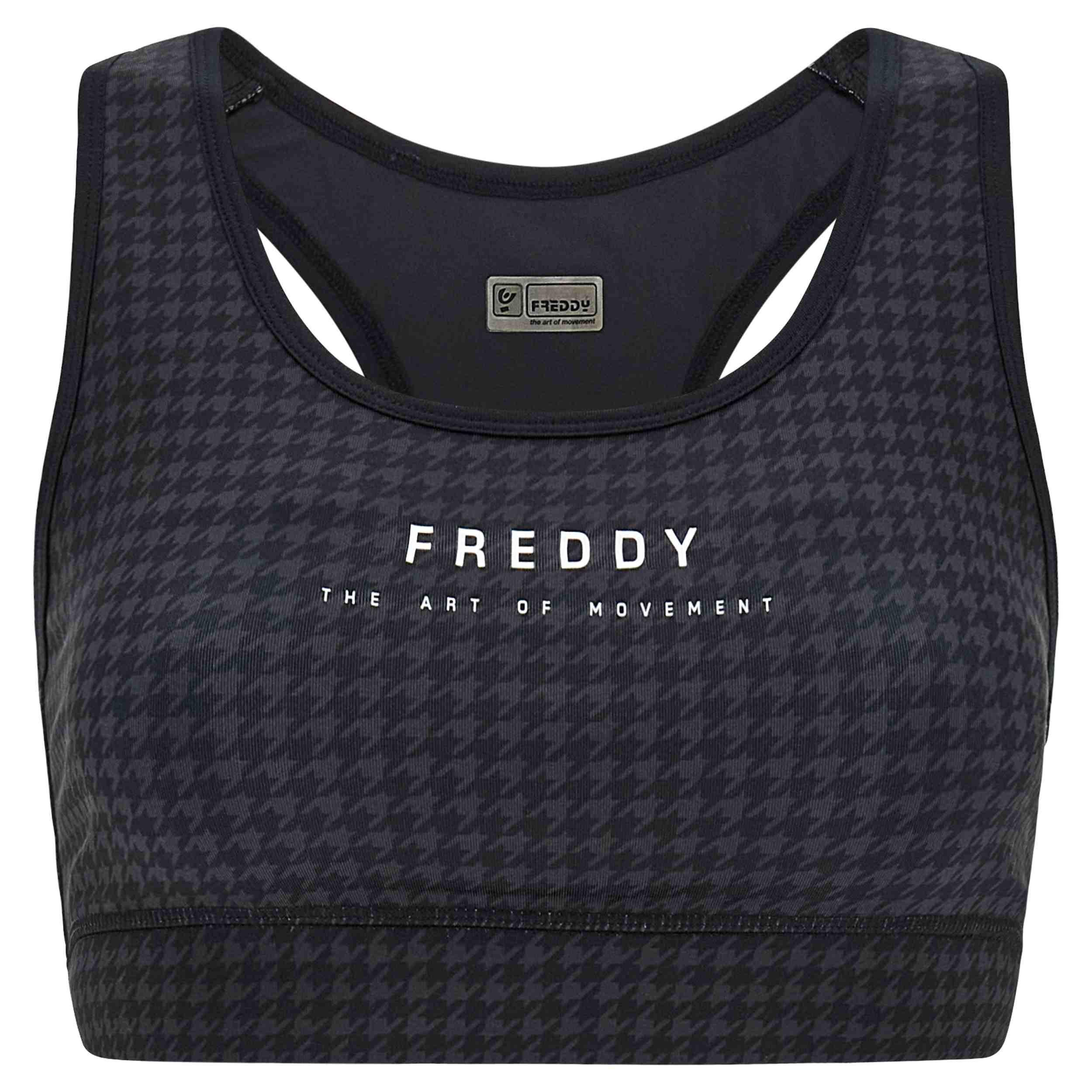 FREDDY Reggiseno sportivo con fantasia all over  