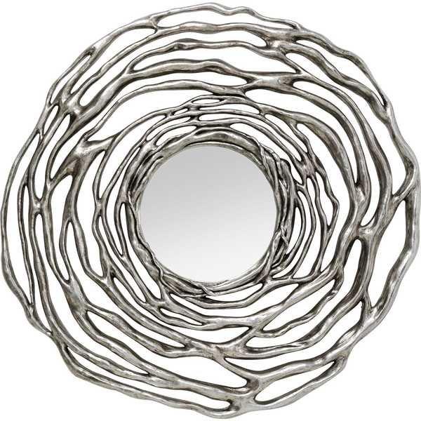 mutoni Wandspiegel Twiggy silber rund 121 | online kaufen - MANOR