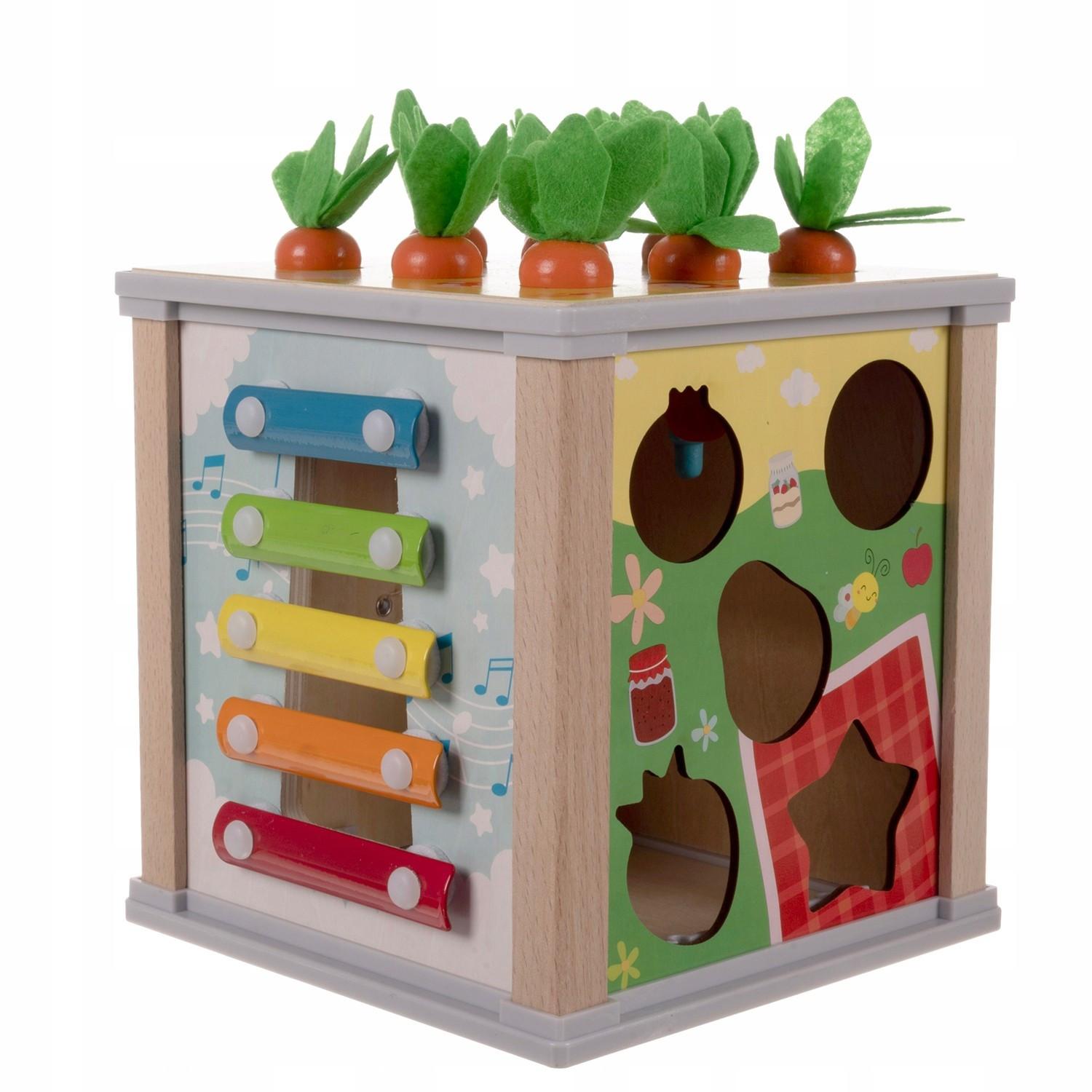 Gameloot  Cube en bois pour enfants 