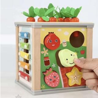 Gameloot  Cubo di legno per bambini 