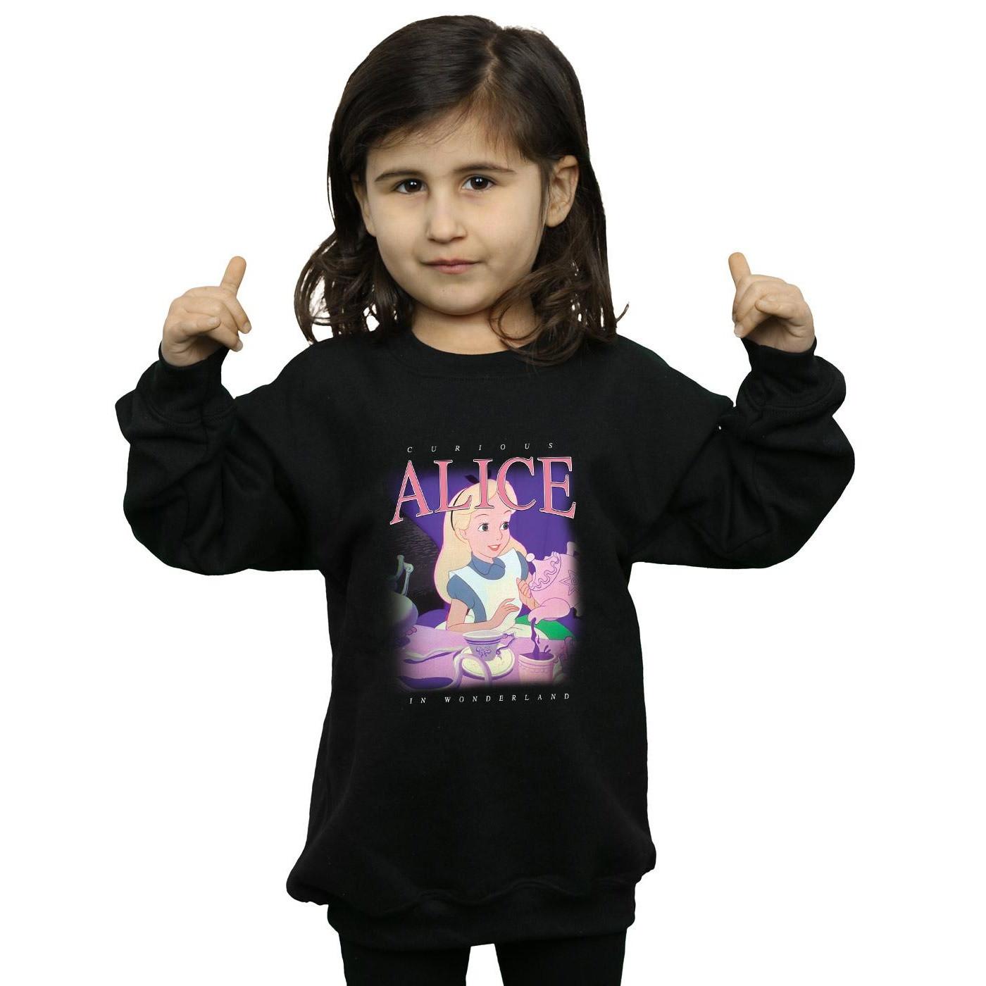 Disney  Alice in Wonderland Montage Sweatshirt 