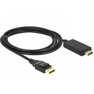 DeLock  DeLOCK 85317 câble vidéo et adaptateur 2 m DisplayPort HDMI Noir 