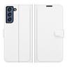 Cover-Discount  Galaxy S21 FE - Custodia in pelle bianco Weiss