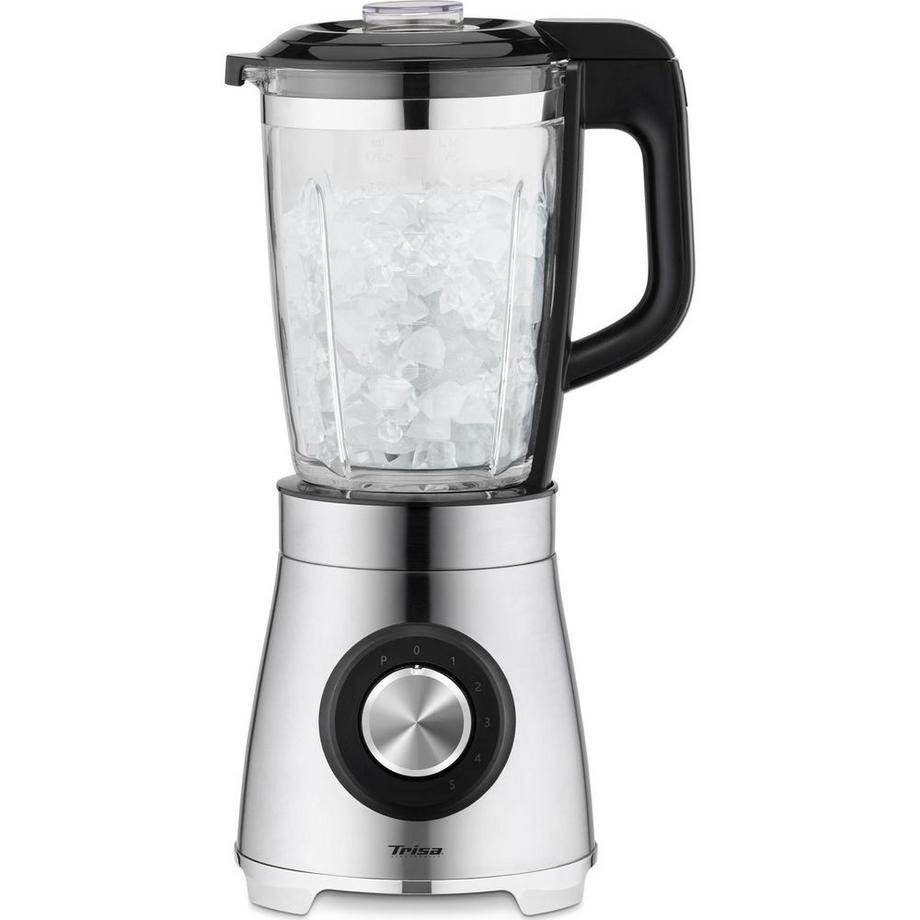 Trisa Trisa Electronics Vario Power Mix 1,75 L Frullatore da tavolo 1000 W Nero, Argento  