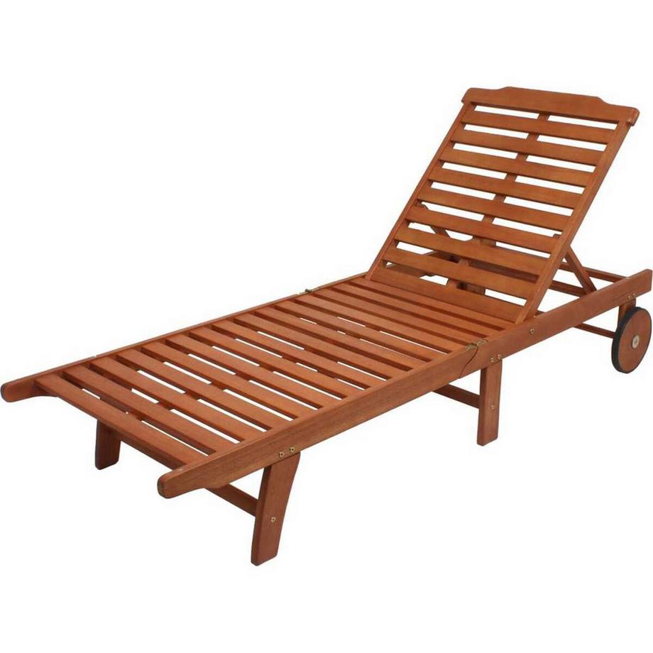 Sonnenliege Palm Springs natur 63x197