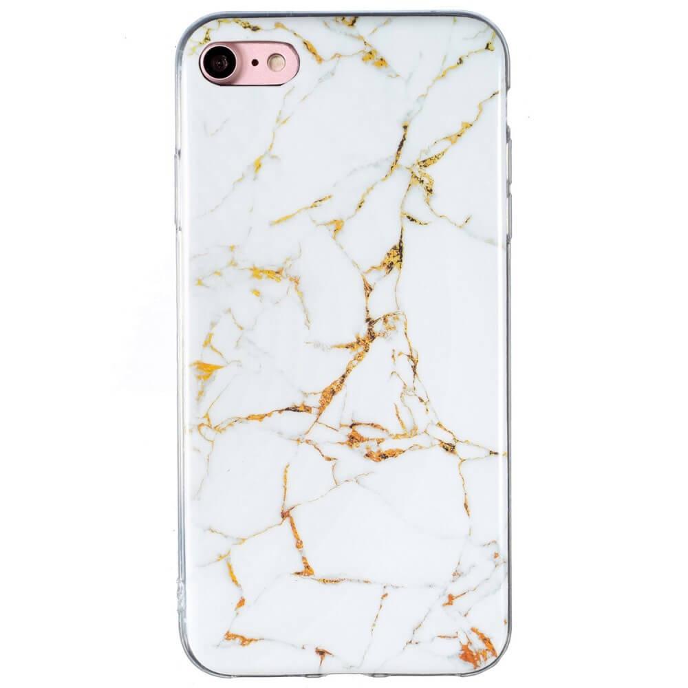 Cover-Discount  iPhone SE / 8 / 7 - Coque en silicone Marble 