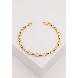 MUAU Schmuck  Bracelet Anker Gelbgold 750, 19cm, 6mm 