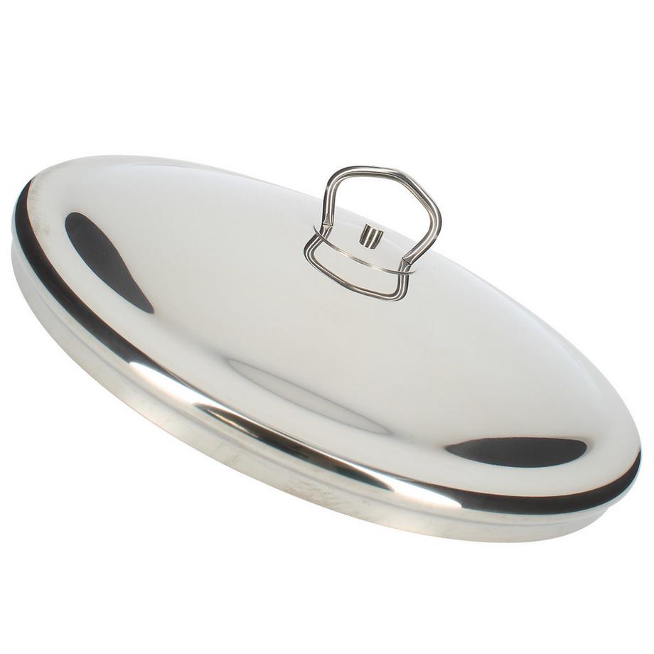 Cheffinger Marmite 34 cm avec Couvercle en Inox  