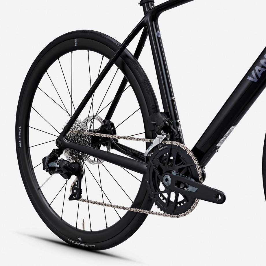 VAN RYSEL  Vélo de route carbone SRAM Rival AXS E1 2x12v, EDR CF noir 