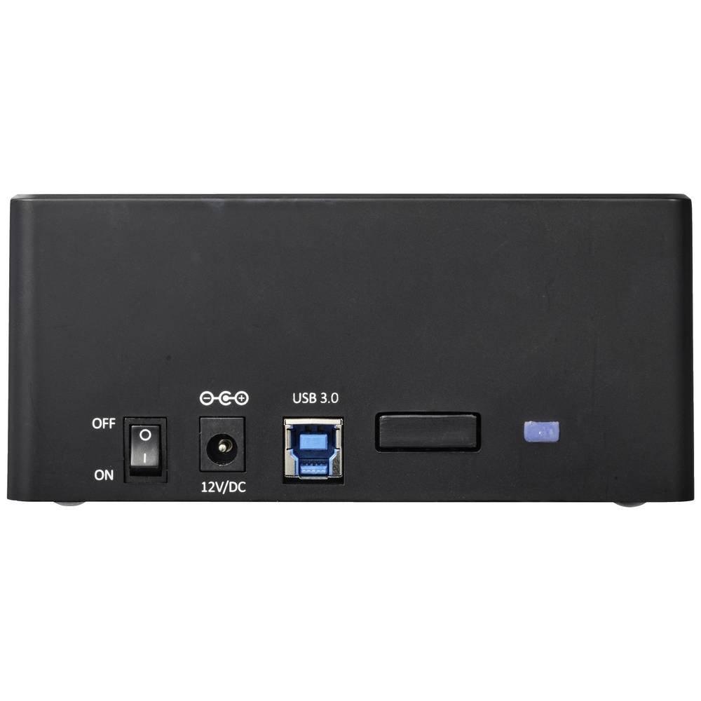 Renkforce  Station USB 3.2 Gen 1 (USB 3.0) SATA 2 ports avec fonction clonage 