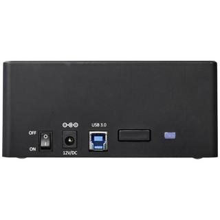 Renkforce  USB 3.2 Gen 1 (USB 3.0) SATA 2 Port HDD-Dockingstation mit Cloning-Funktion 