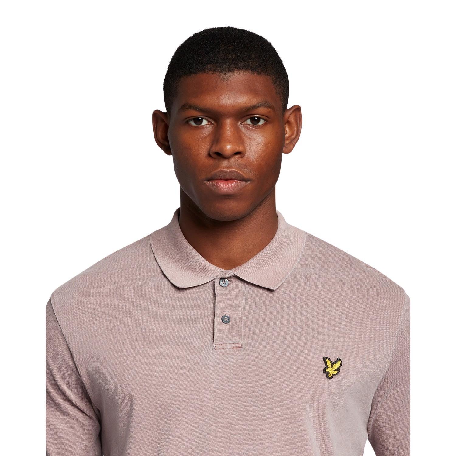 LYLE & SCOTT  polo-hirt lyle & cott pigment dyed 