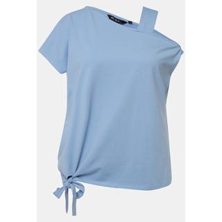 Ulla Popken  T-shirt avec découpe aux épaules - col rond et manches courtes 