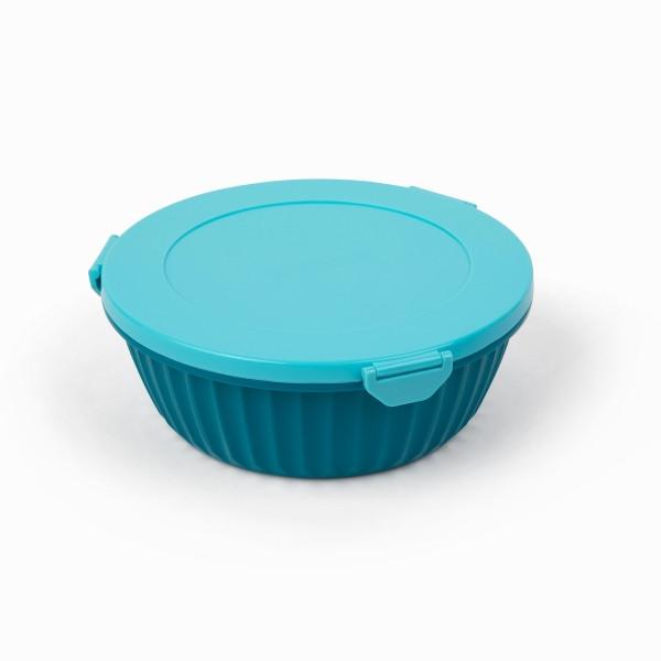 Yumbox Yumbox Poke Bowl Schüssel Schale mit 3-teiligem Teiler, Lagoon blue  