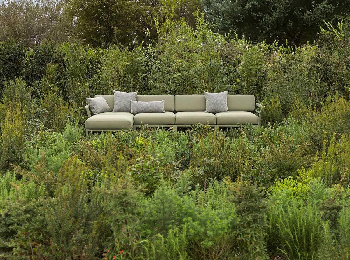 NARDI outdoor Coussin de jardin Maximo vert 70x30  