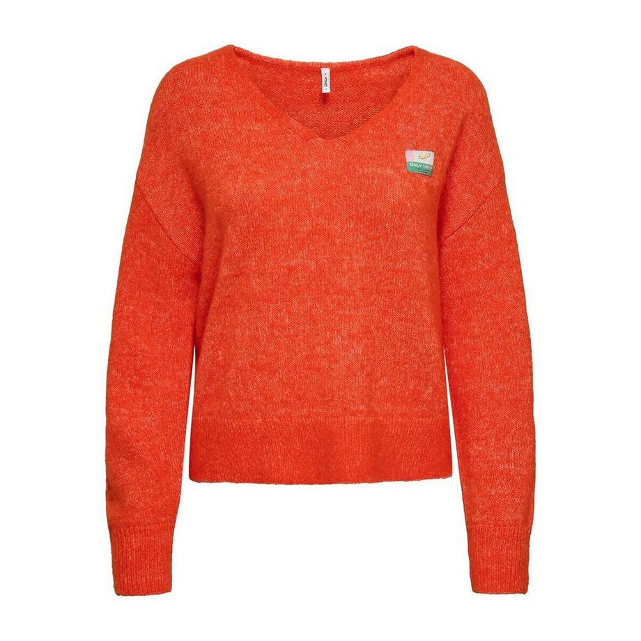 Pullover mit V-Ausschnitt