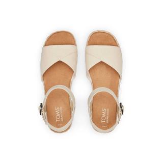 TOMS  sandales compensée plate   abby 