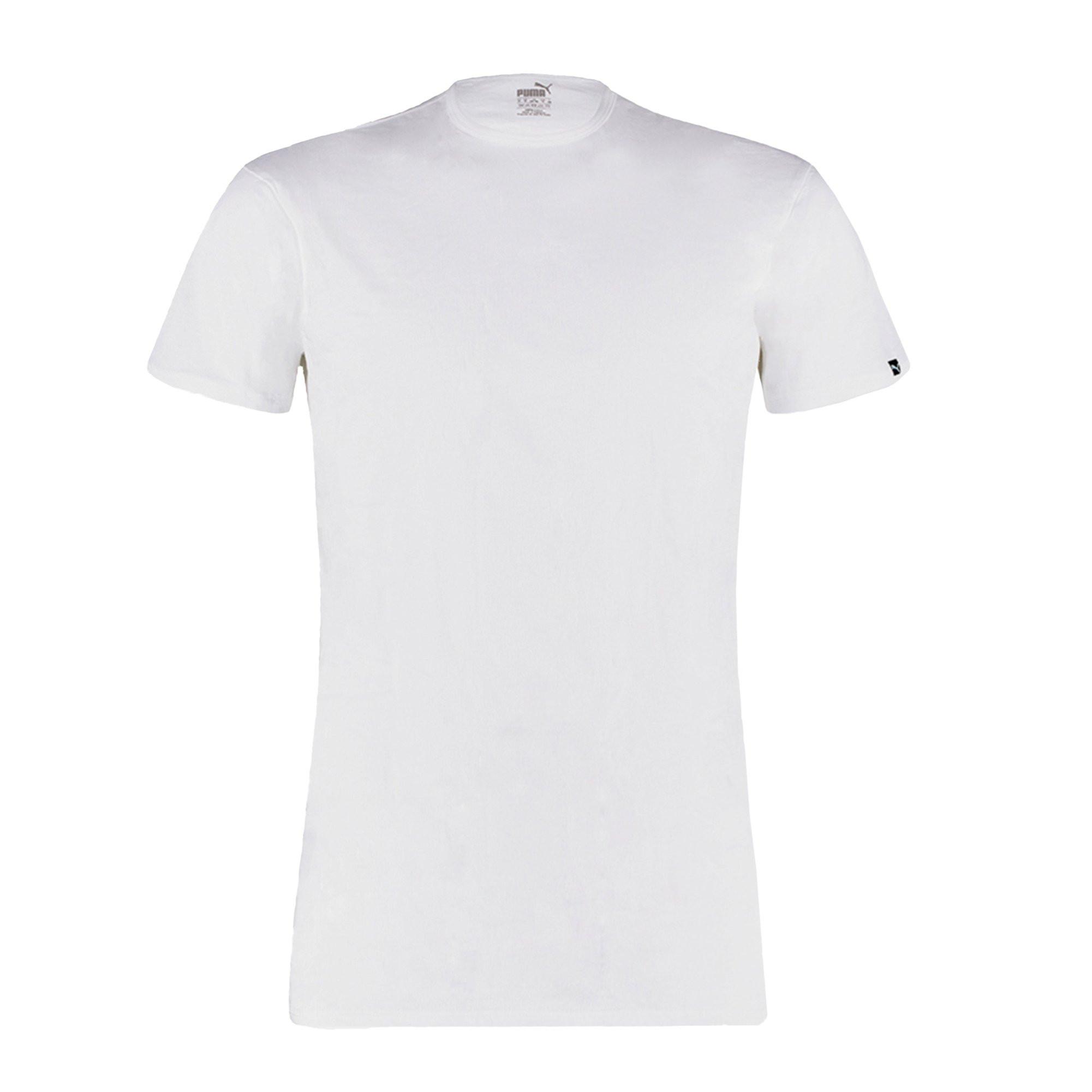PUMA Rundhals T-Shirt 2er Pack Bequeme Passform  