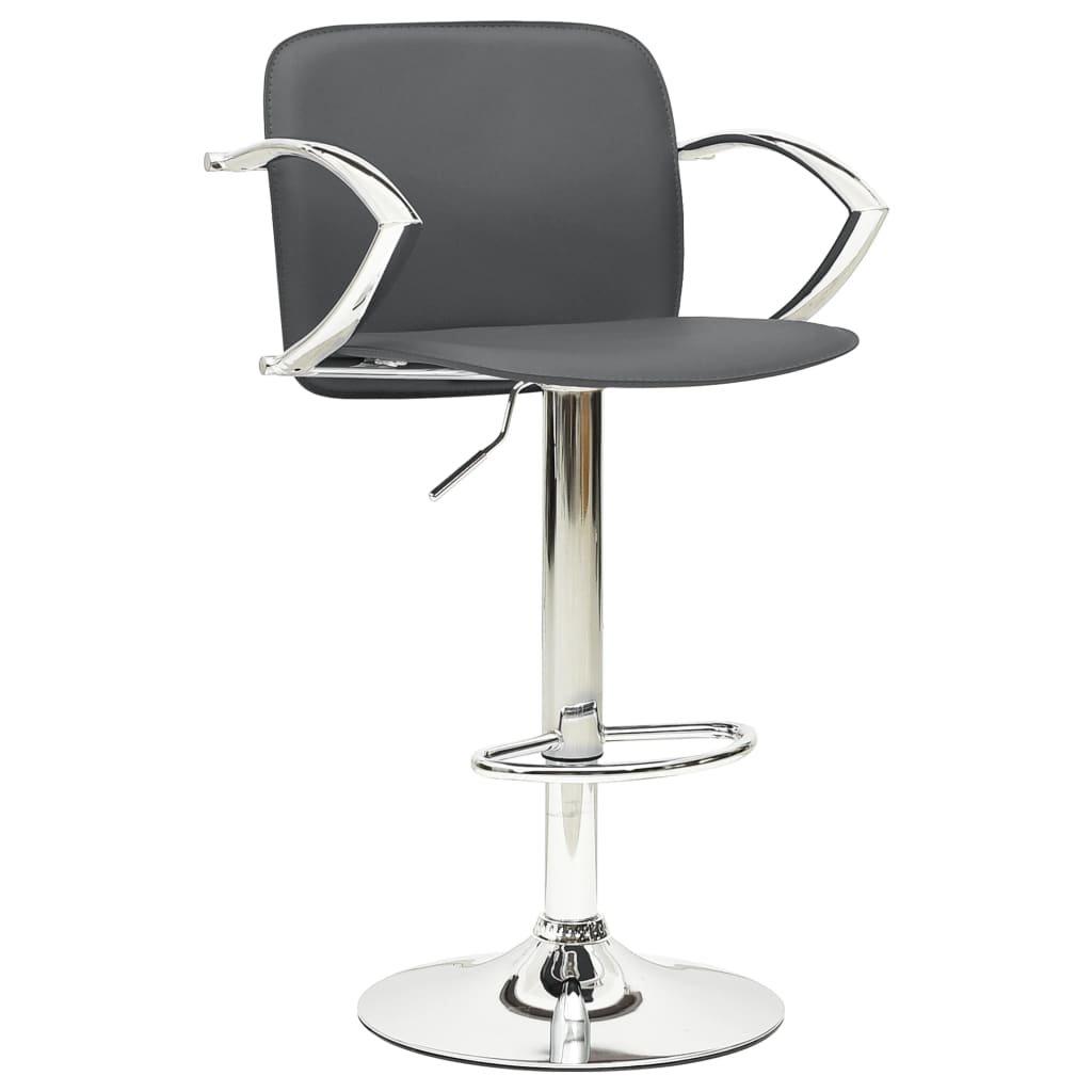 VidaXL Tabouret de bar cuir artificiel  