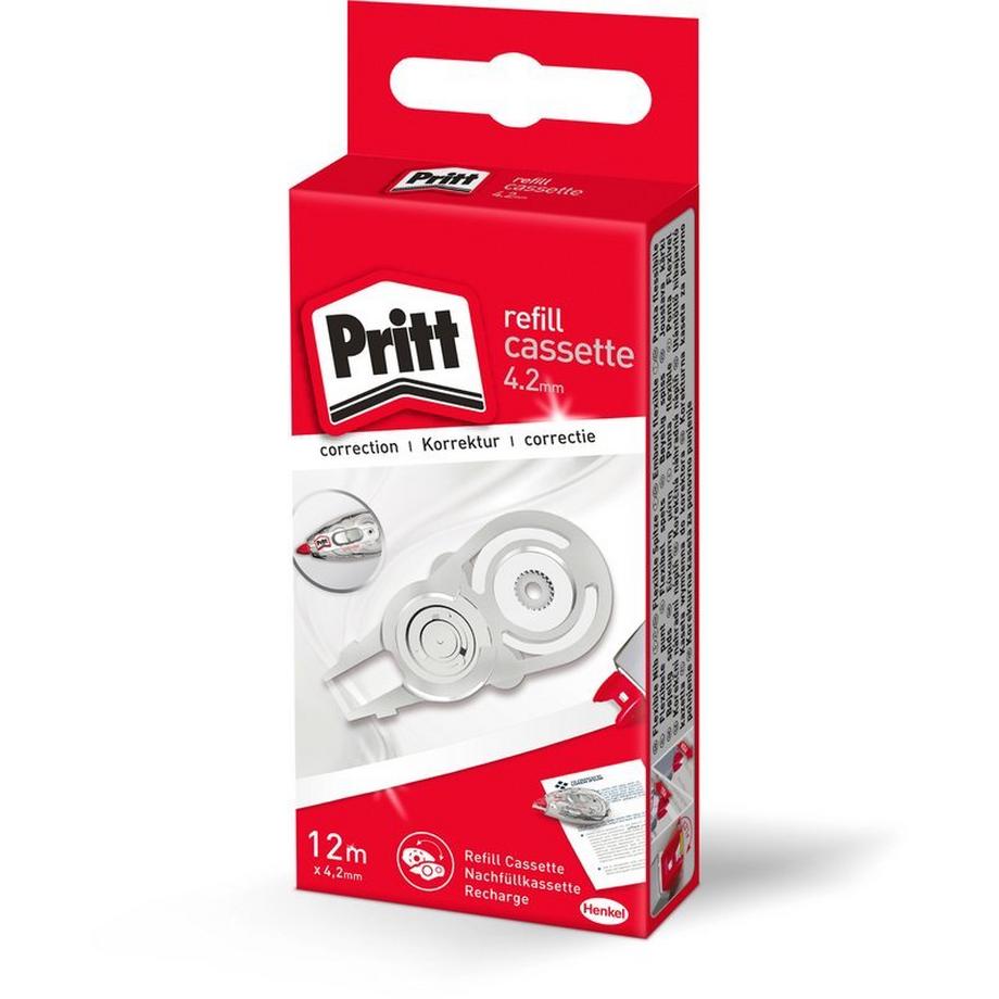 Pritt PRITT Refill Kassette 4.2mmx12m, zu Korrekturroller  