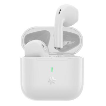 Kompaktes True Wireless Bluetooth Headset Drop White