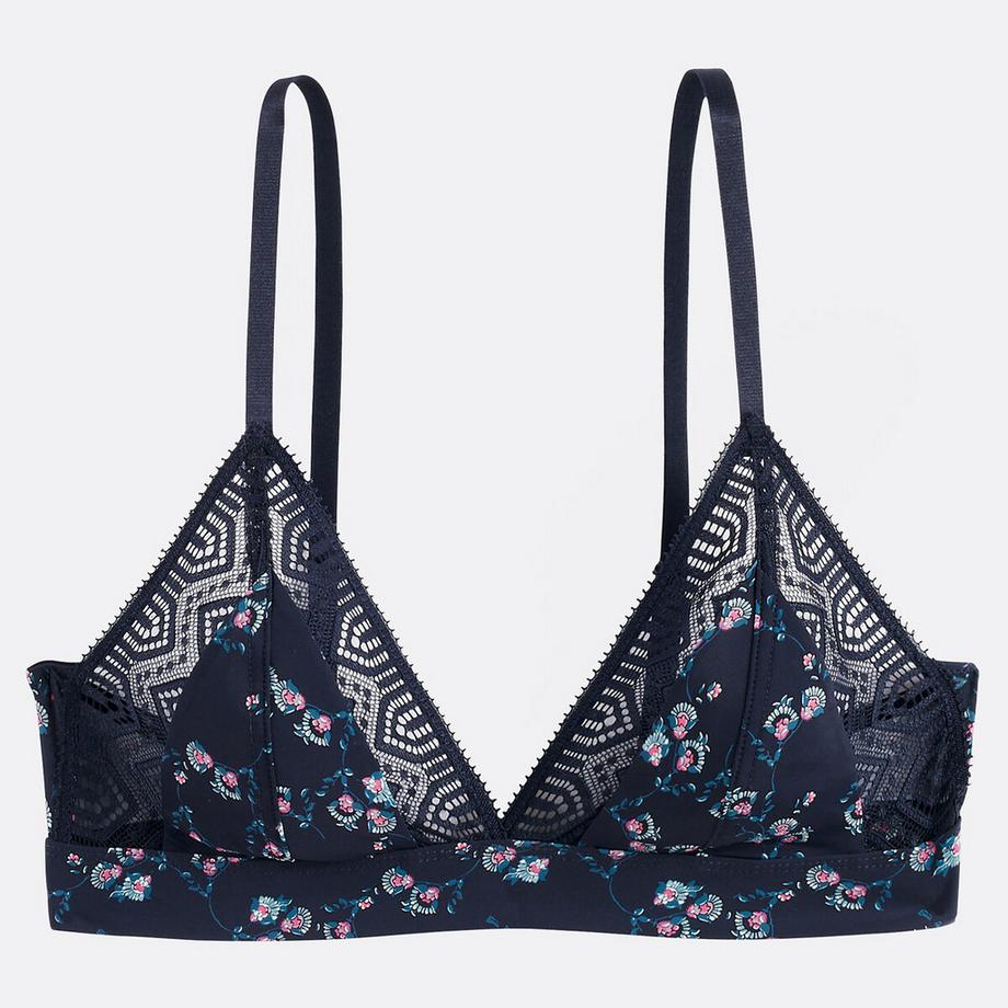 La Redoute Collections Reggiseno a triangolo in microfibra  