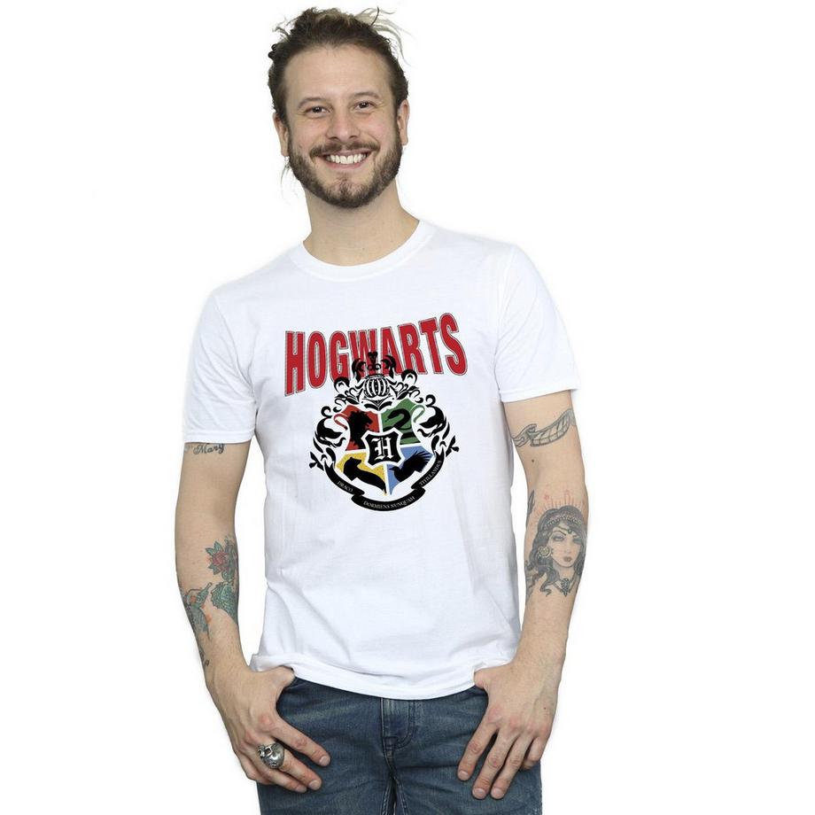 HARRY-POTTER Hogwarts Blason T-Shirt  