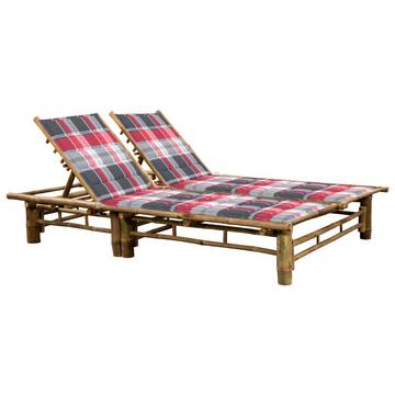 Chaise longue bambou