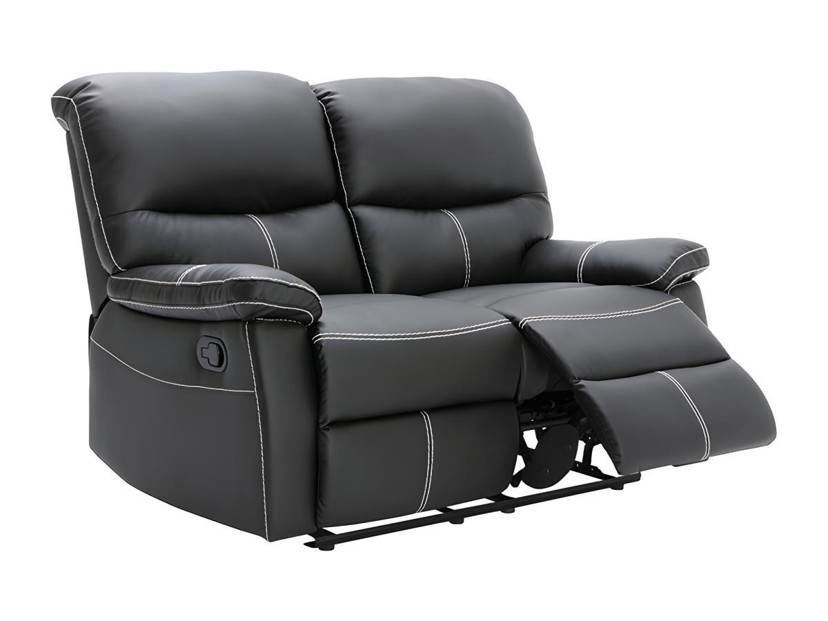 Vente-unique Relaxsofa 2Sitzer Kunstleder CANBY  