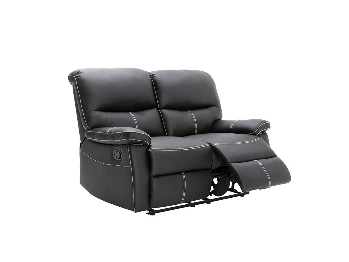 Vente-unique Relaxsofa 2Sitzer Kunstleder CANBY  