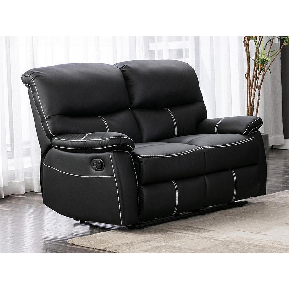 Vente-unique Canapés 2 places relax en simili CANBY  