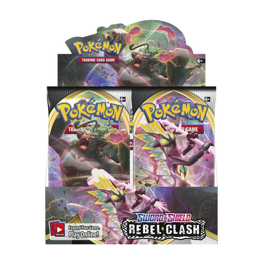 Pokémon  Pokemon Sword & Shield Rebel Clash Booster Display - EN 