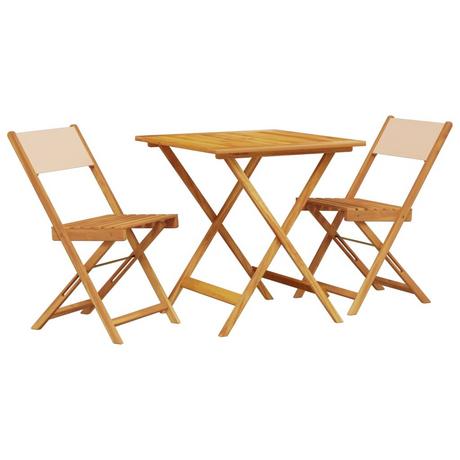 VidaXL Bistro set akazienholz  