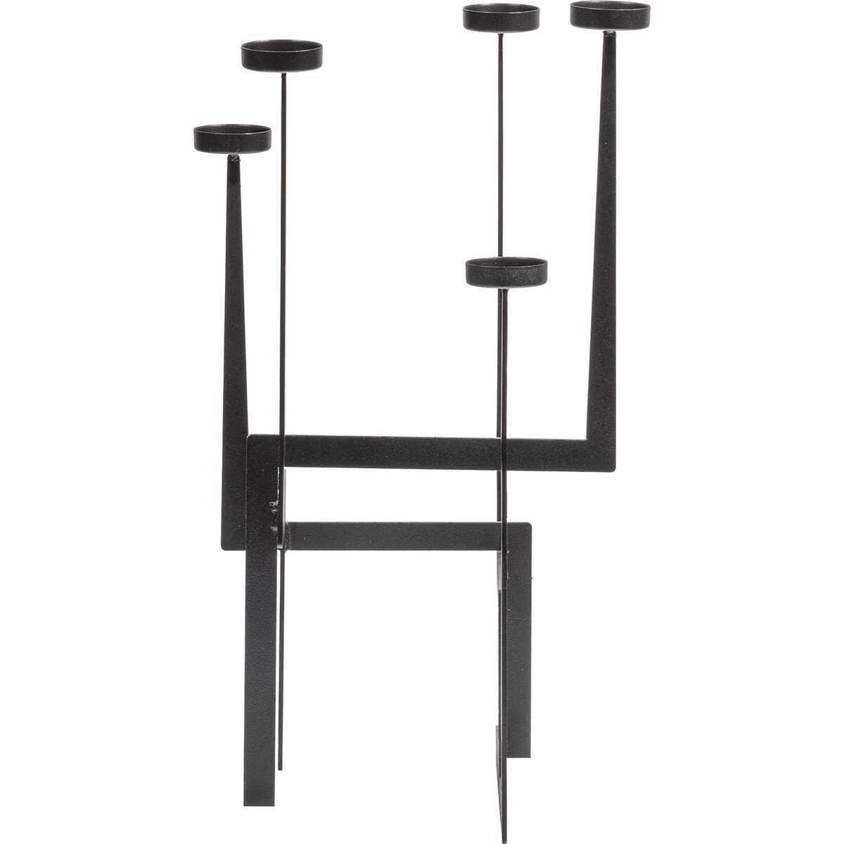 mutoni Dash bougeoir métal noir 51  