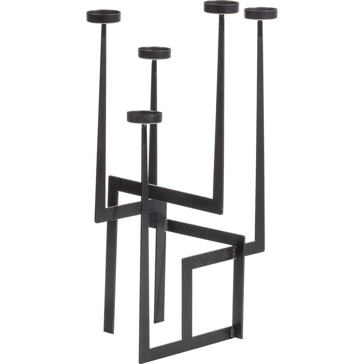 mutoni Dash bougeoir métal noir 51  