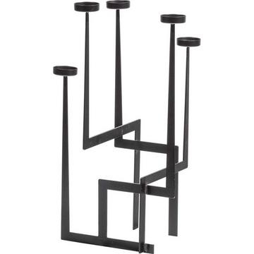 Dash bougeoir métal noir 51