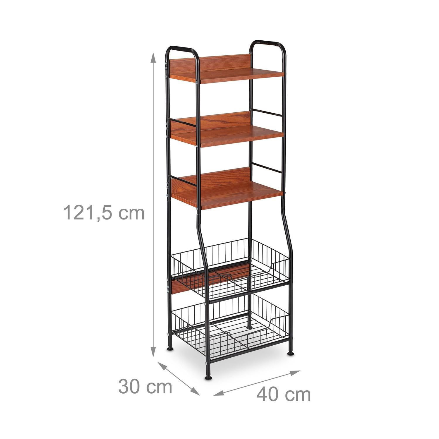 B2X Étagère de cuisine 5 niveaux  