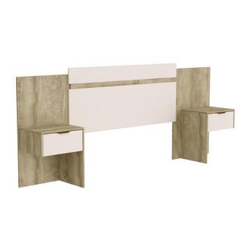 Bettkopfteil ausziehbar mit integrierten Nachttischen - PARATI