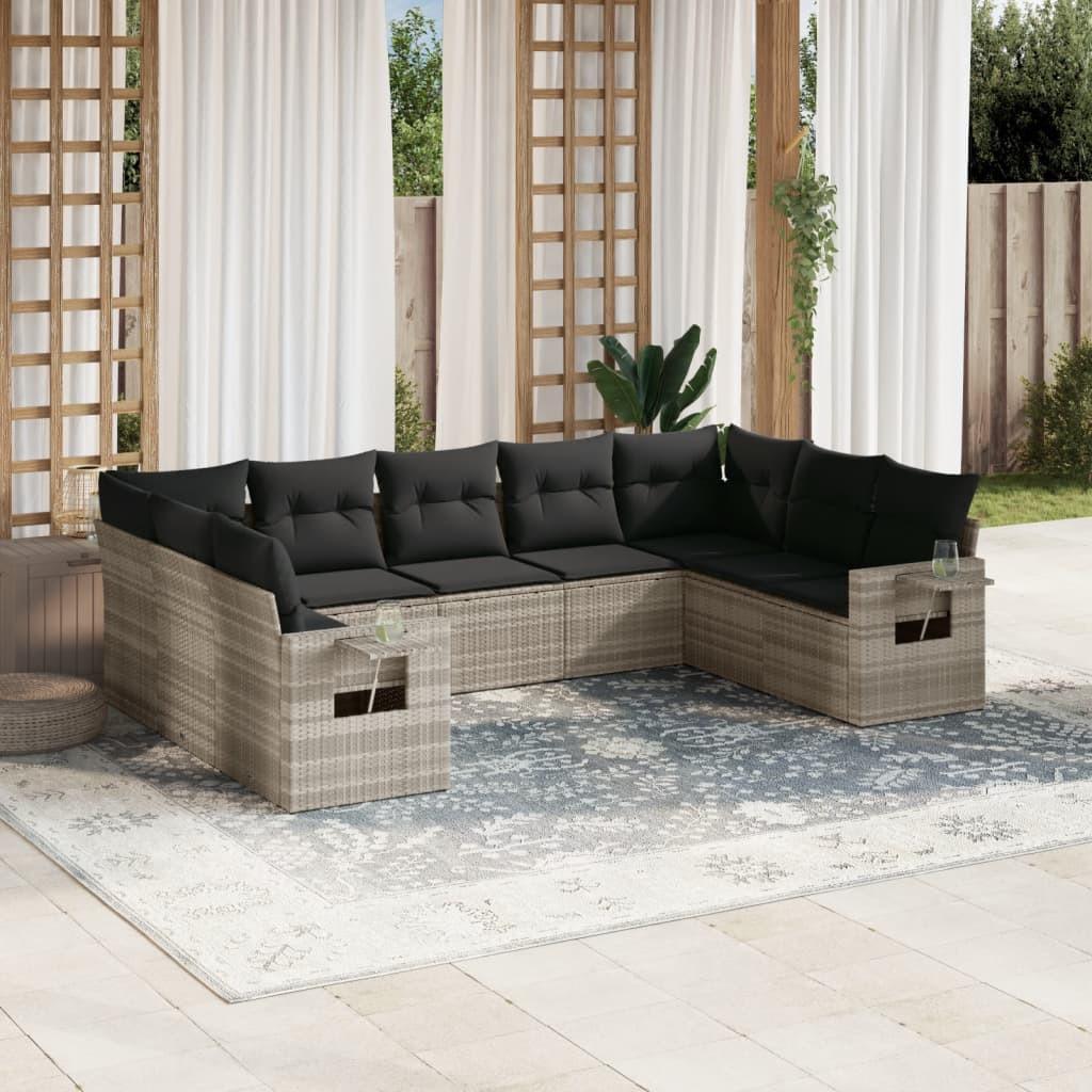 VidaXL Garten sofagarnitur poly-rattan  