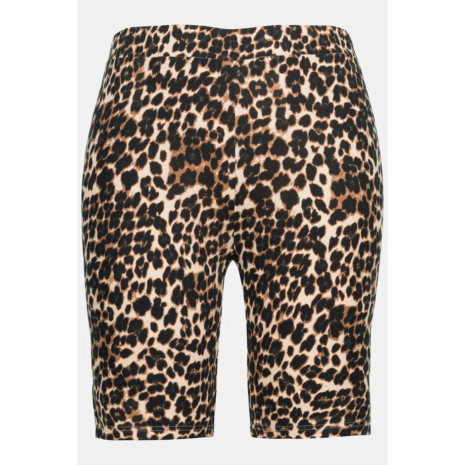 Studio Untold Pantaloncini Ciclista Stampa Leopardata  