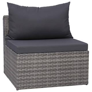 VidaXL Gartensofa-set poly-rattan  