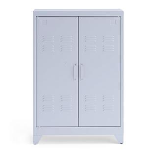 La Redoute Intérieurs Armoire basse 2 portes en métal acier  