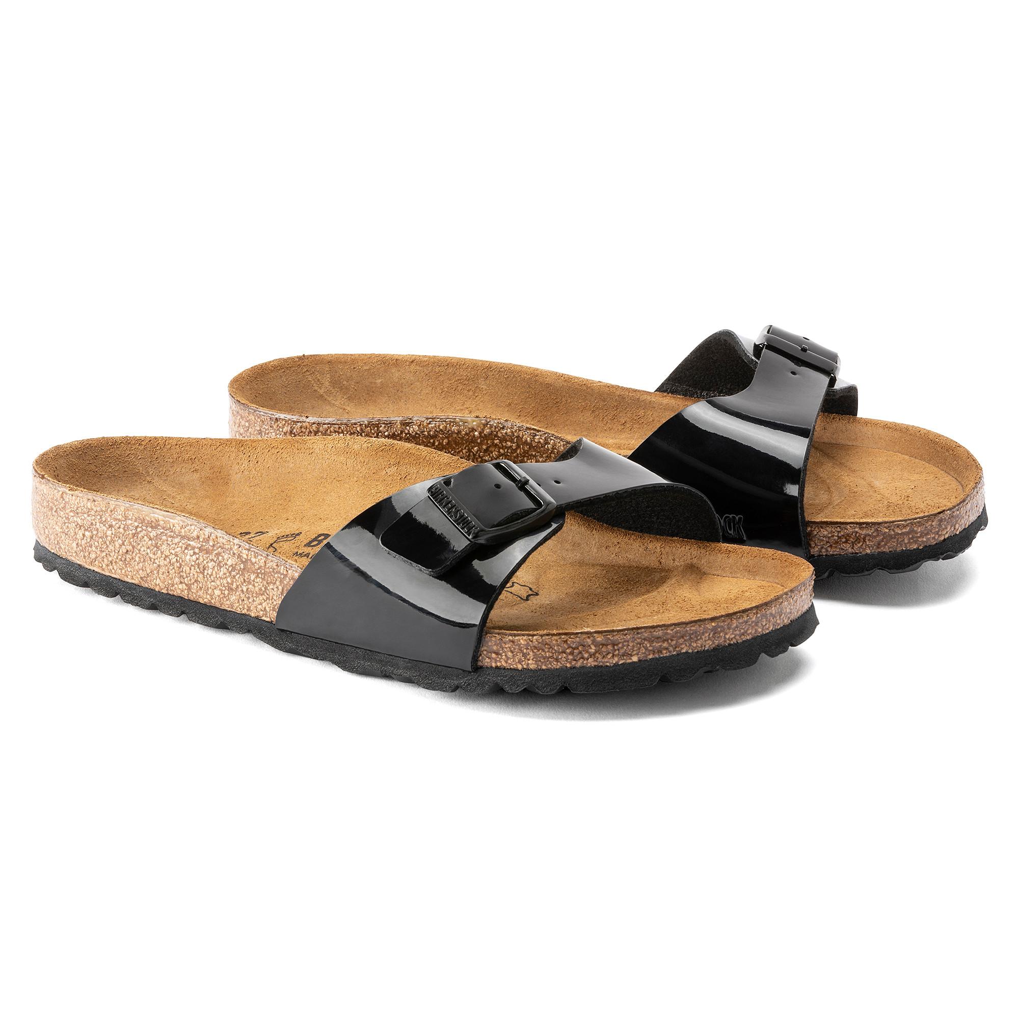 BIRKENSTOCK MADRID Sandalen Madrid Birko-Flor Patent Etroit 
