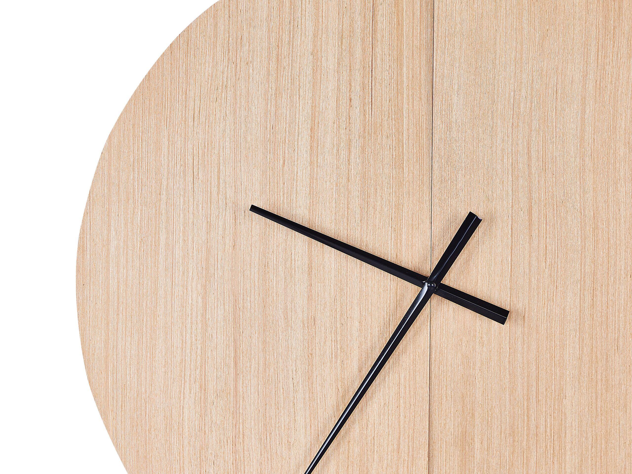 Beliani Horloge murale en MDF Traditionnel CABIC  