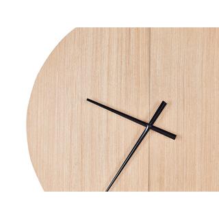 Beliani Horloge murale en MDF Traditionnel CABIC  