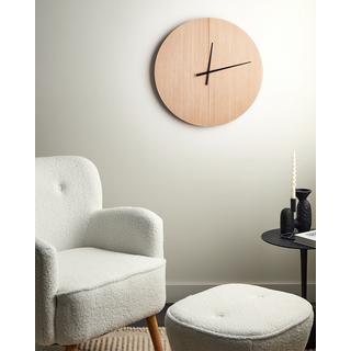 Beliani Horloge murale en MDF Traditionnel CABIC  