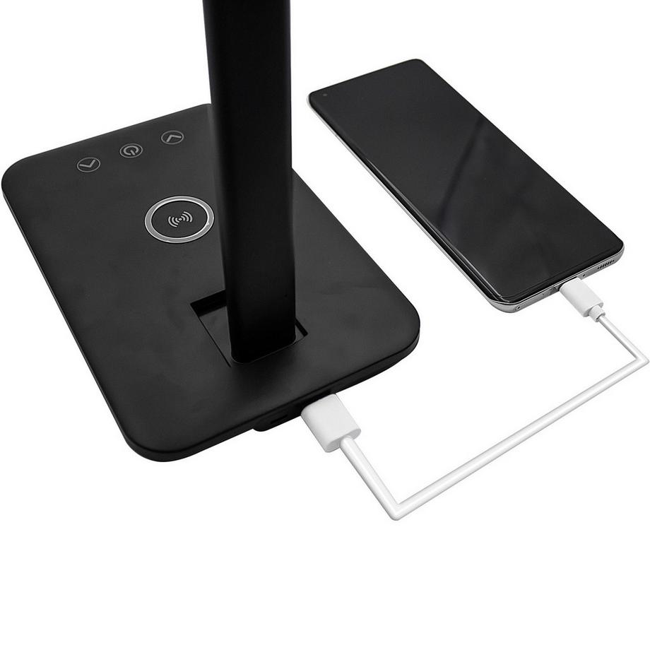DENVER Lampe de bureau avec chargement QI  