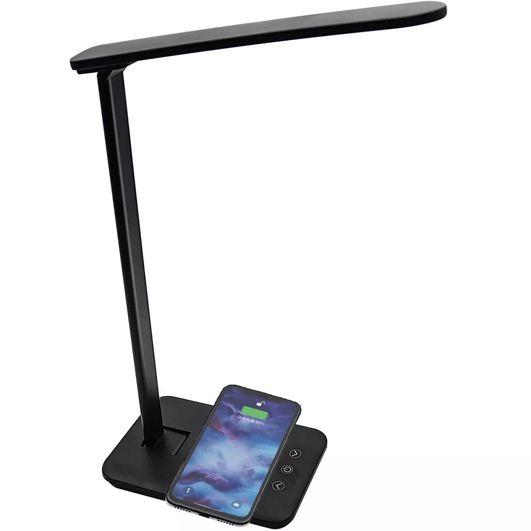 DENVER – Schreibtischlampe mit QI-Aufladung, One Size